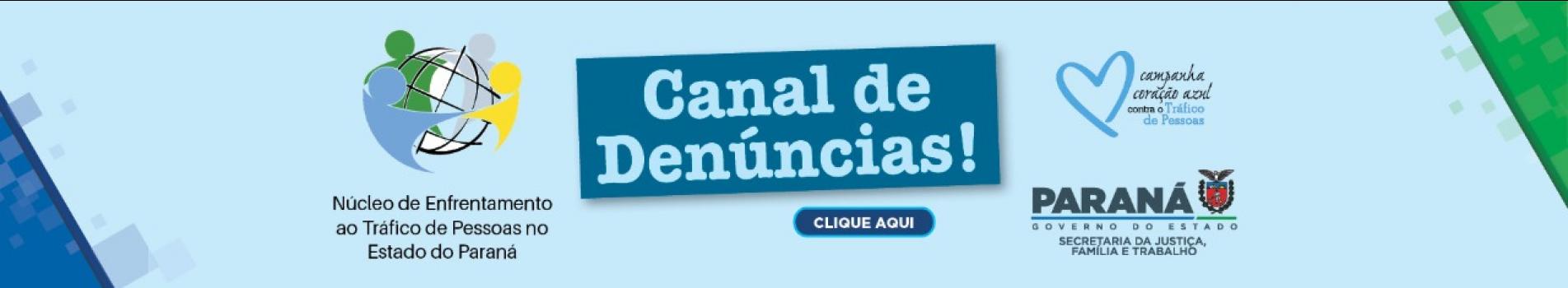 Canal de Denúncias contra o Tráfico de Pessoas